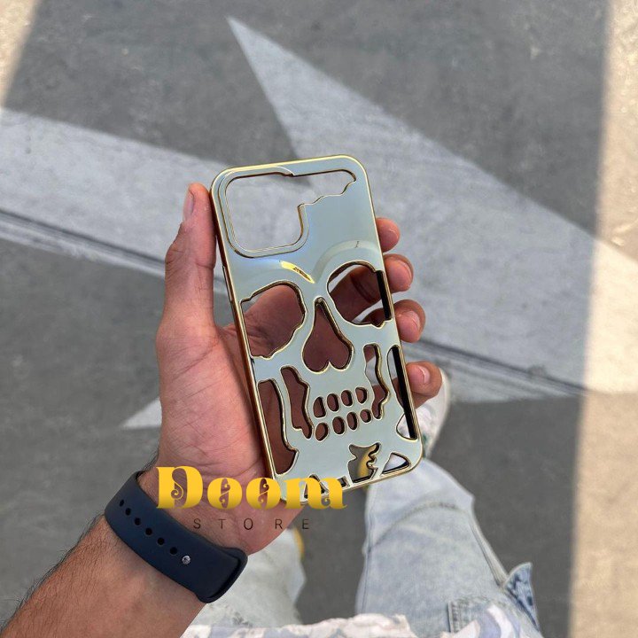 Soft shelled skull iPhone shock proof case