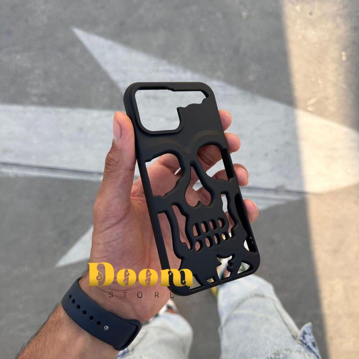 Soft shelled skull iPhone shock proof case