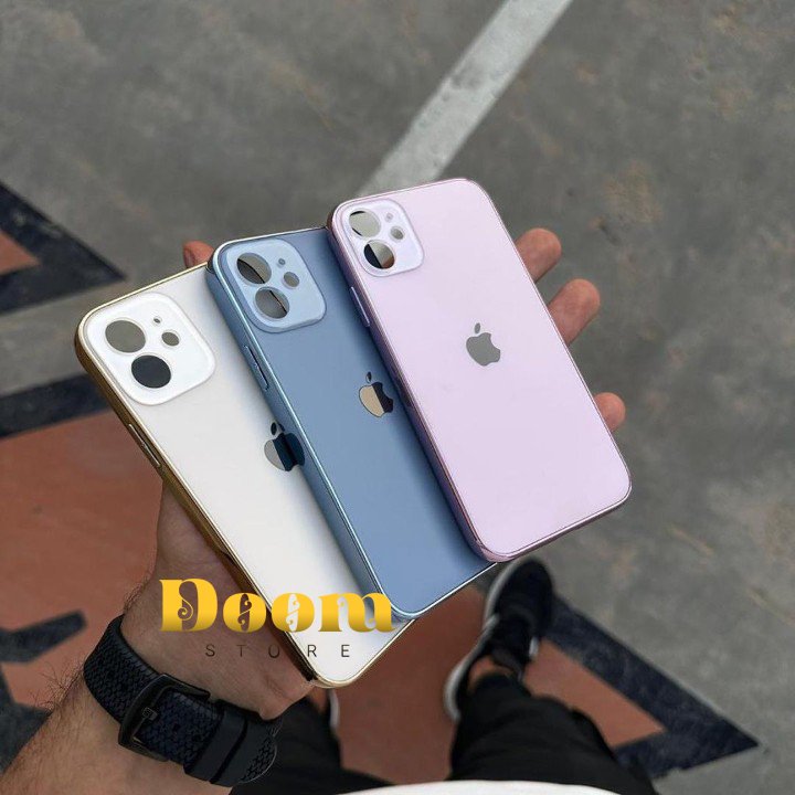 Matte iPhone case with a simple look and metallic frame