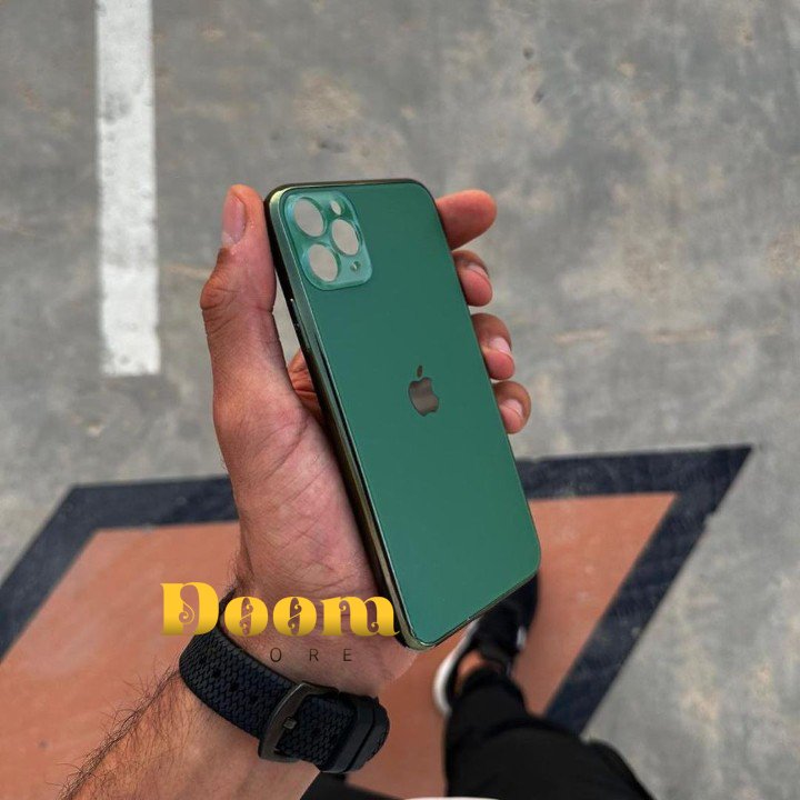 Matte iPhone case with a simple look and metallic frame
