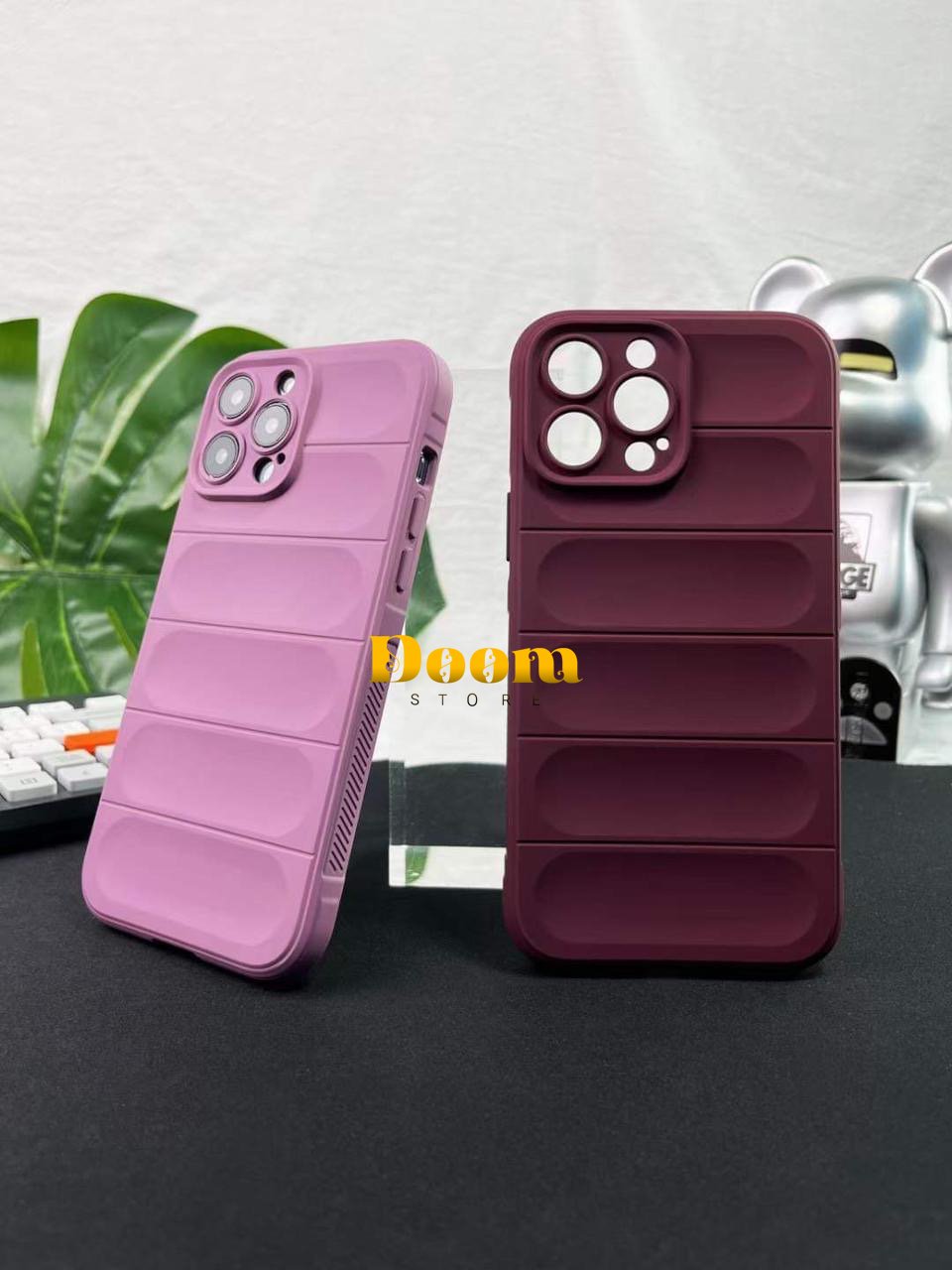 Pump Silicon Case Microfiber Lining with Camera Protection