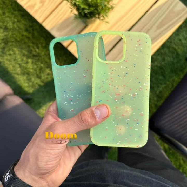 Colourful Magsafe silicone case with colorful