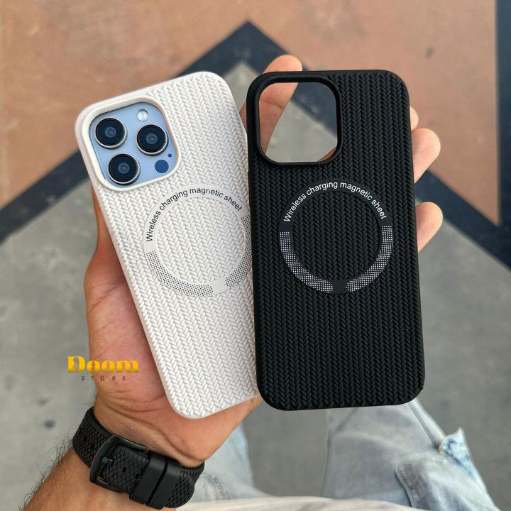 Silicone soft Magsafe case with high protection