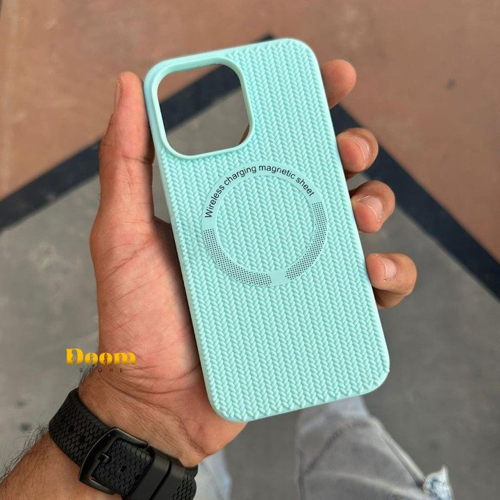 Silicone soft Magsafe case with high protection