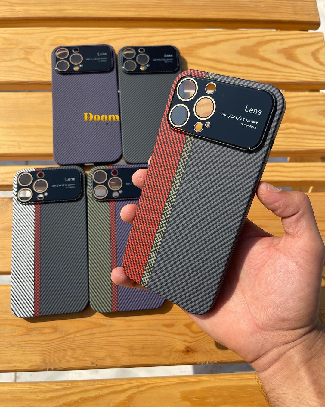 Carbonic case is available now in different shapes