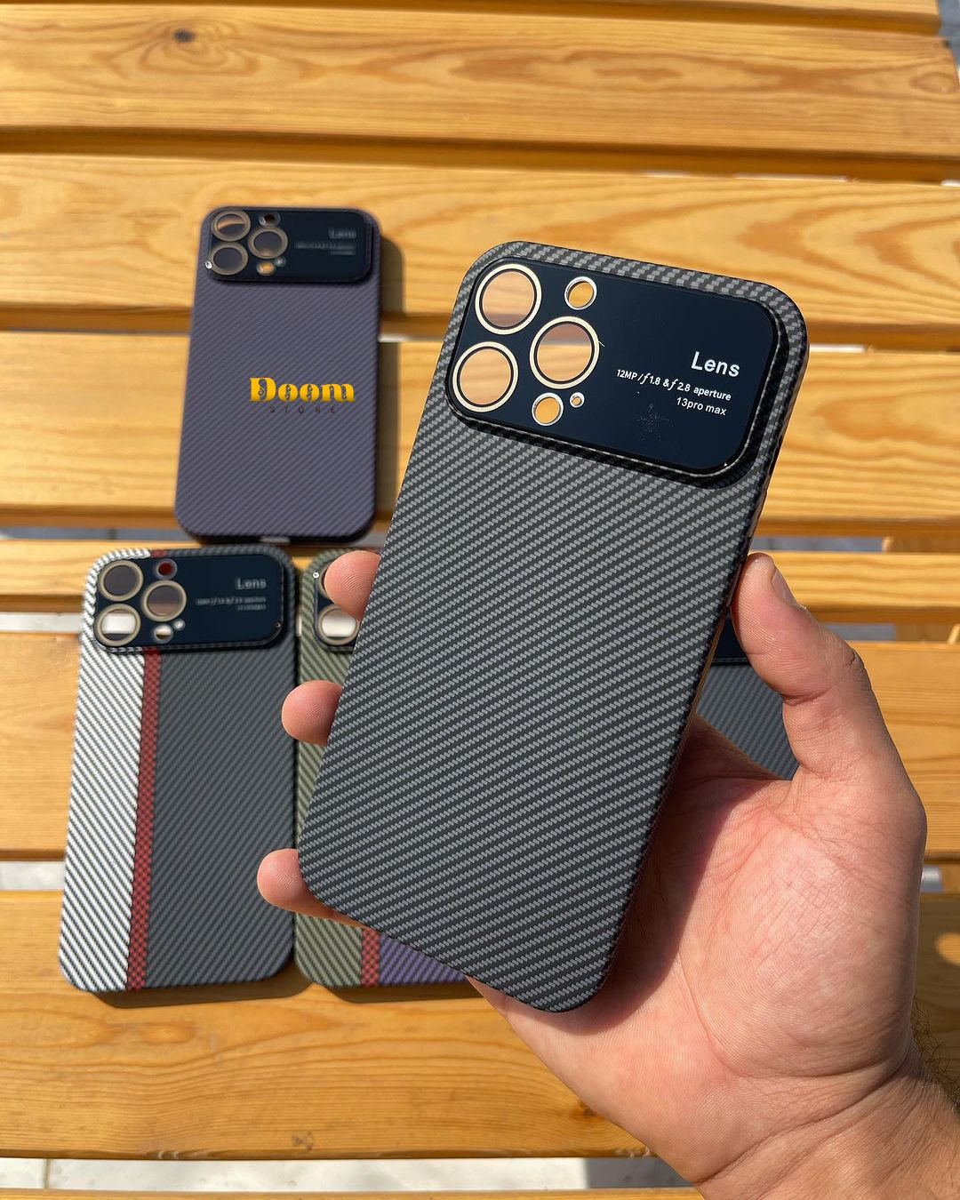 Carbonic case is available now in different shapes