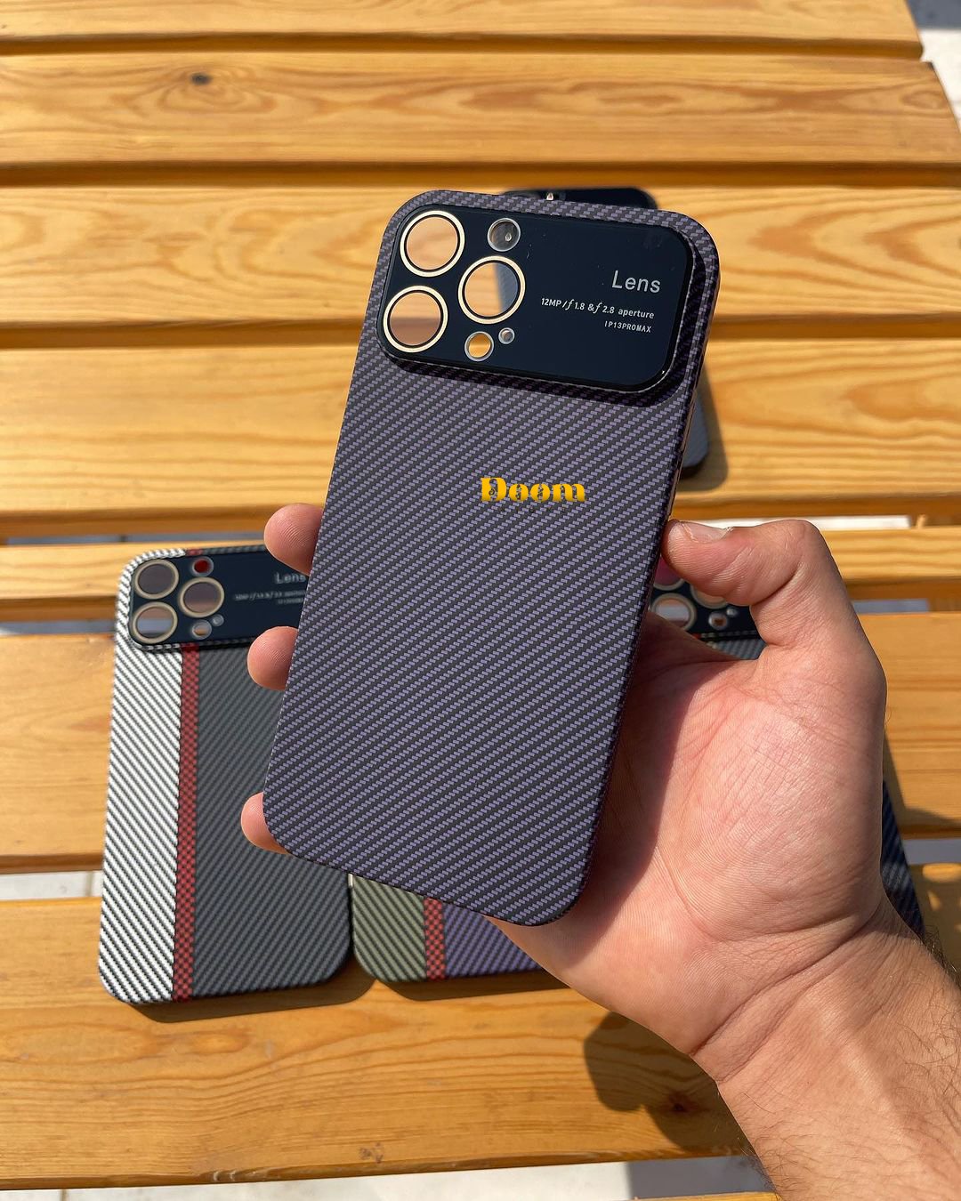 Carbonic case is available now in different shapes