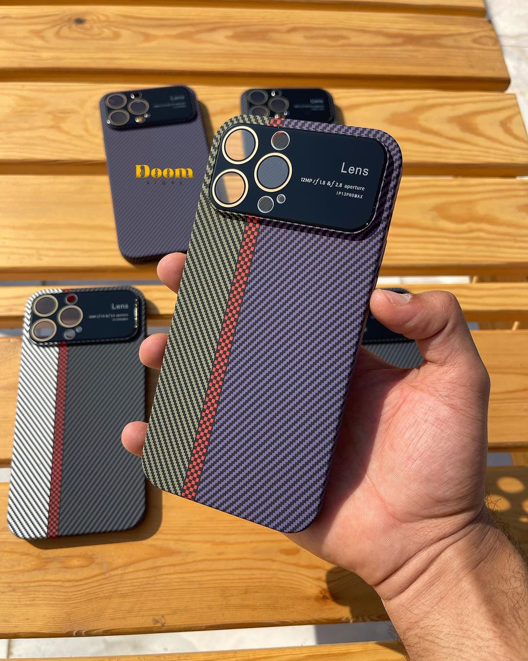 Carbonic case is available now in different shapes