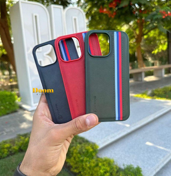 Original HDD Leather case with coloured lines