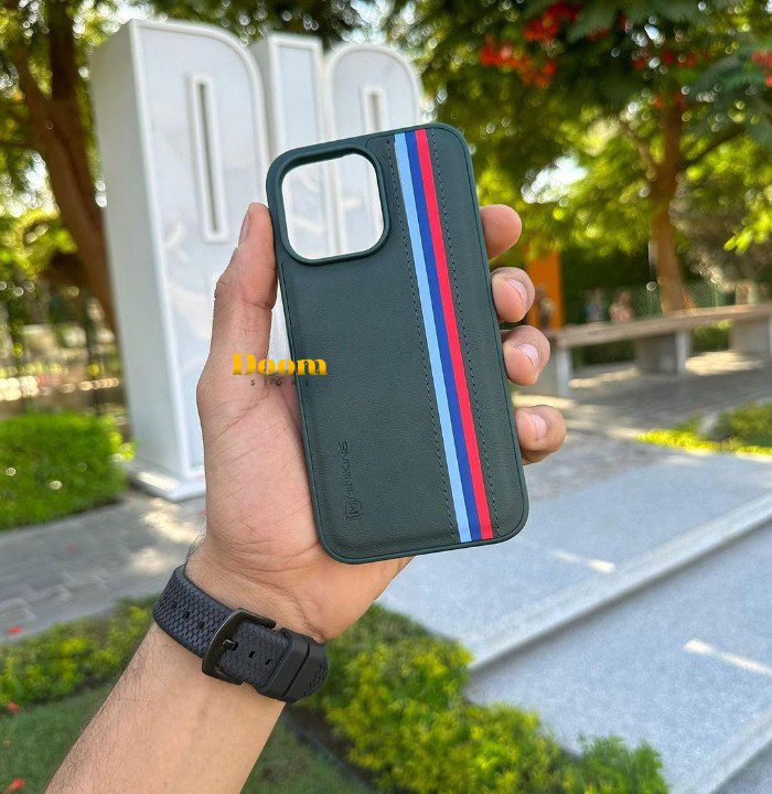 Original HDD Leather case with coloured lines