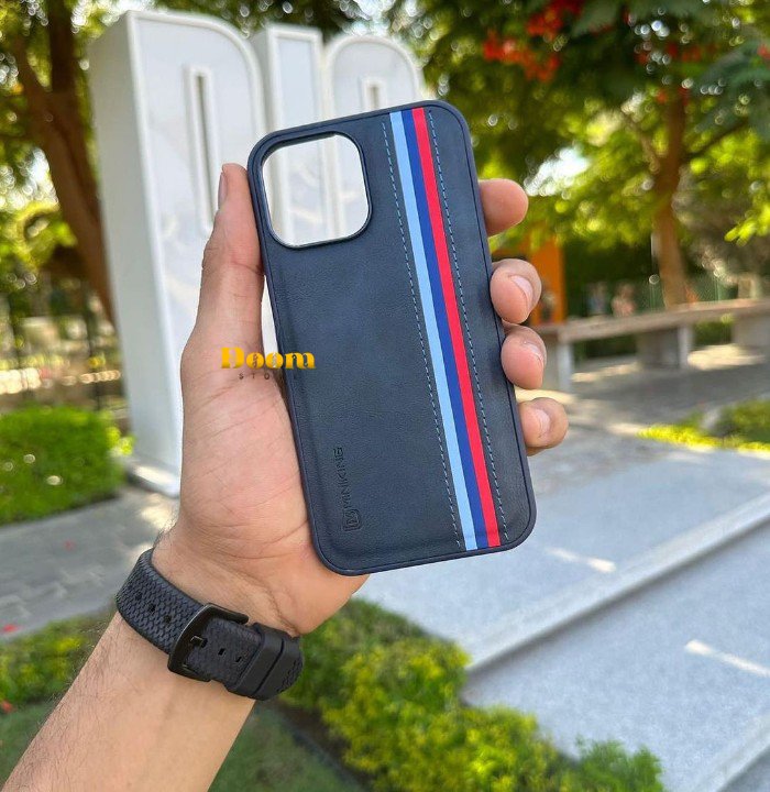 Original HDD Leather case with coloured lines