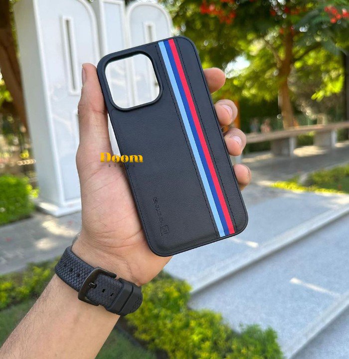 Original HDD Leather case with coloured lines