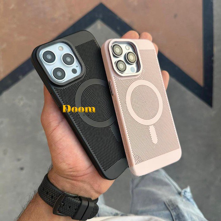 Trendy dotted Magsafe iPhone case in new colors