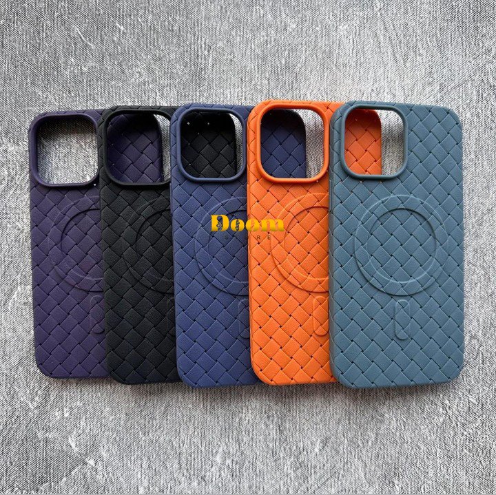 LEATHER MAGSAFE IPHONE CASE WITH HIGH CAMERA FRAKE FOR PROTECTION Available