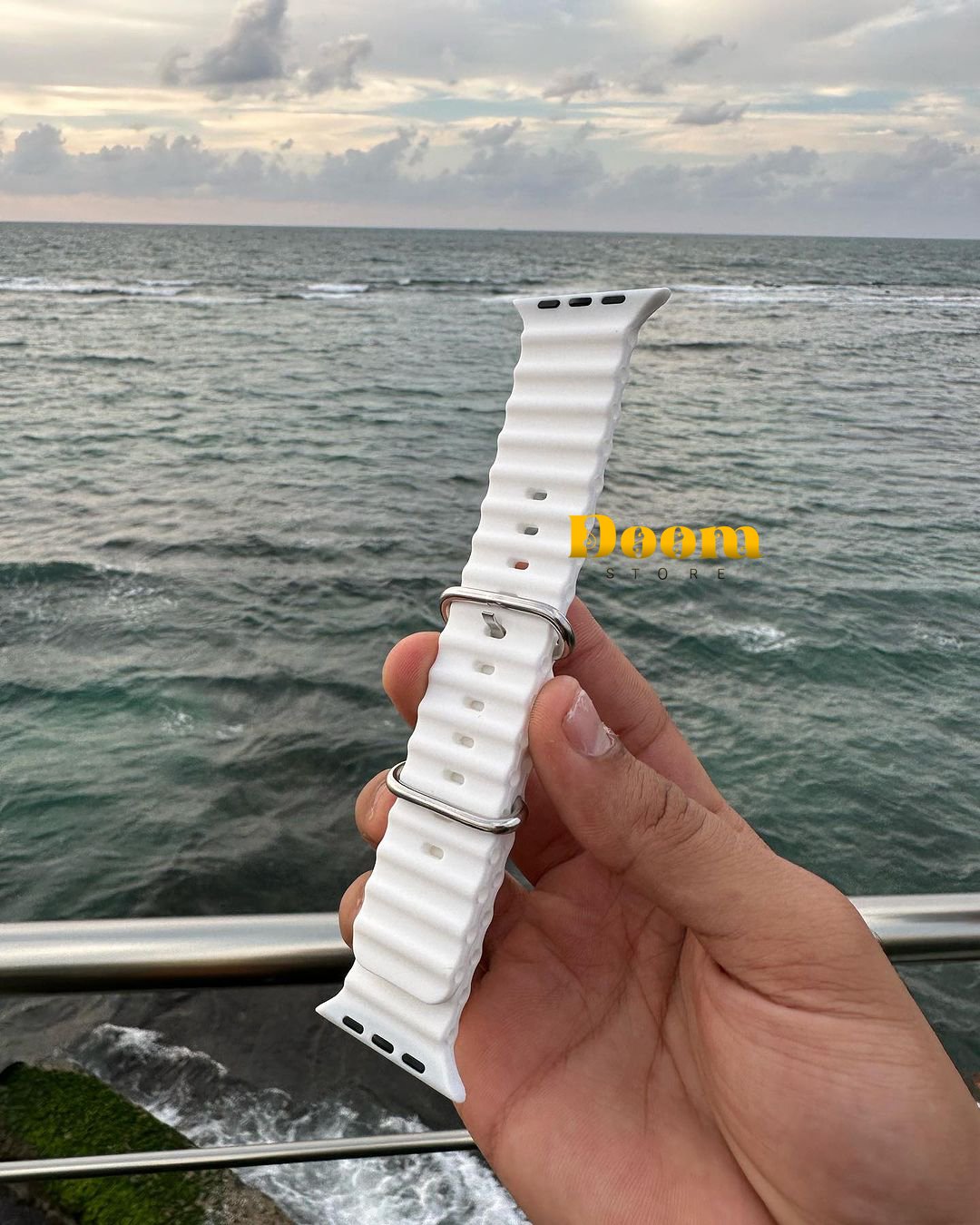 Apple watch Ultra rubber bands in trendy colours