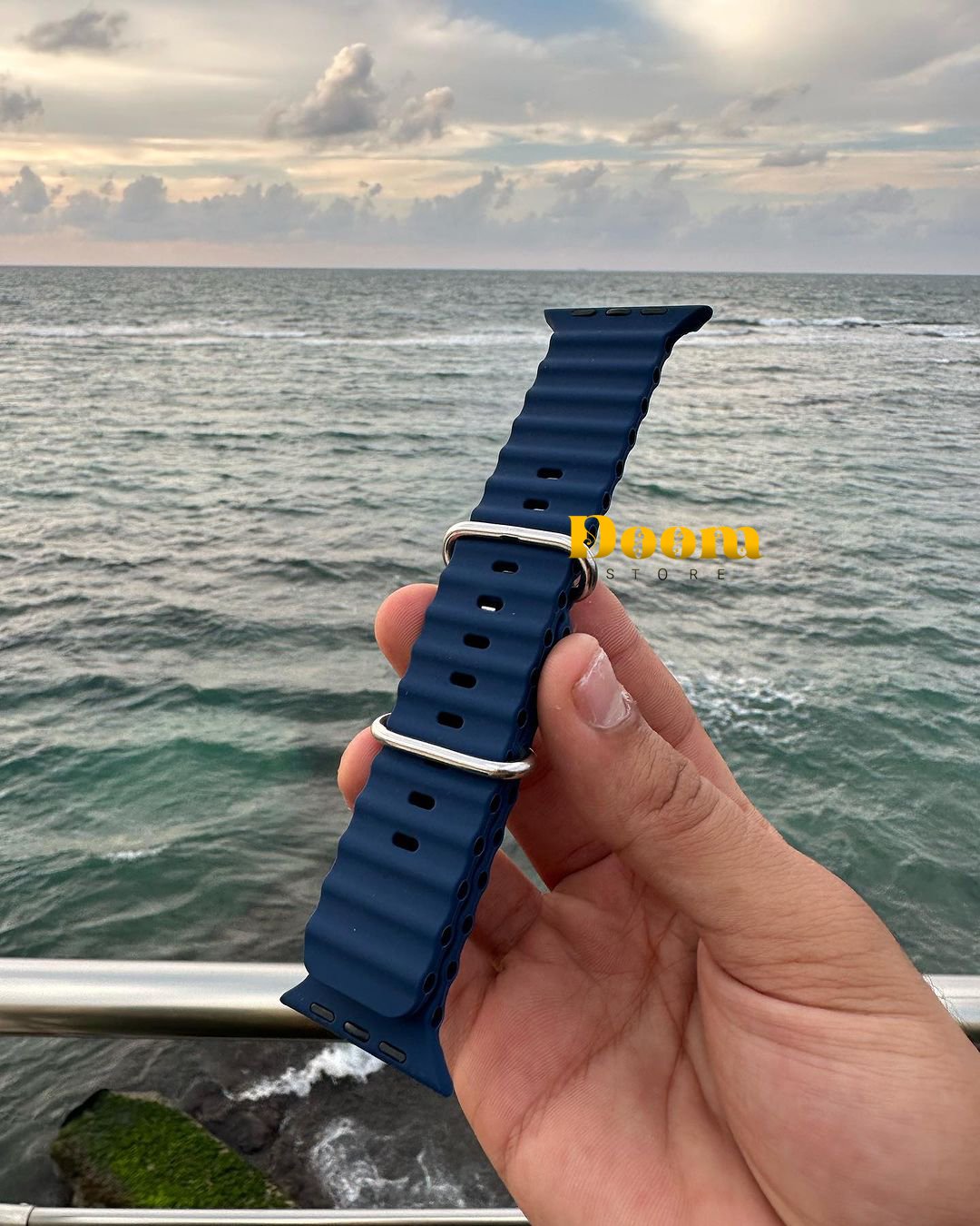 Apple watch Ultra rubber bands in trendy colours