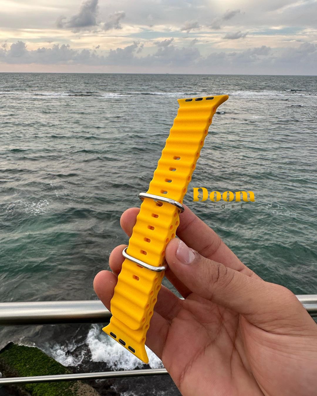 Apple watch Ultra rubber bands in trendy colours