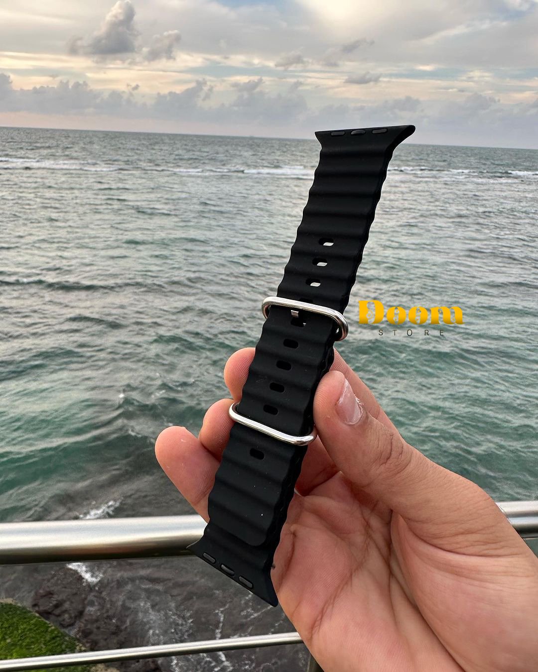 Apple watch Ultra rubber bands in trendy colours