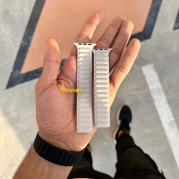 magnetic silicone watch band in new colours