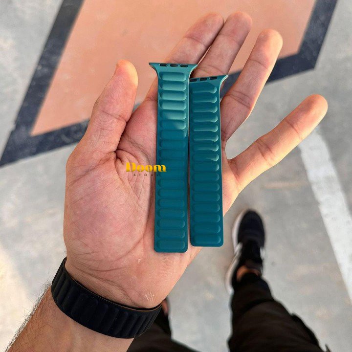 magnetic silicone watch band in new colours