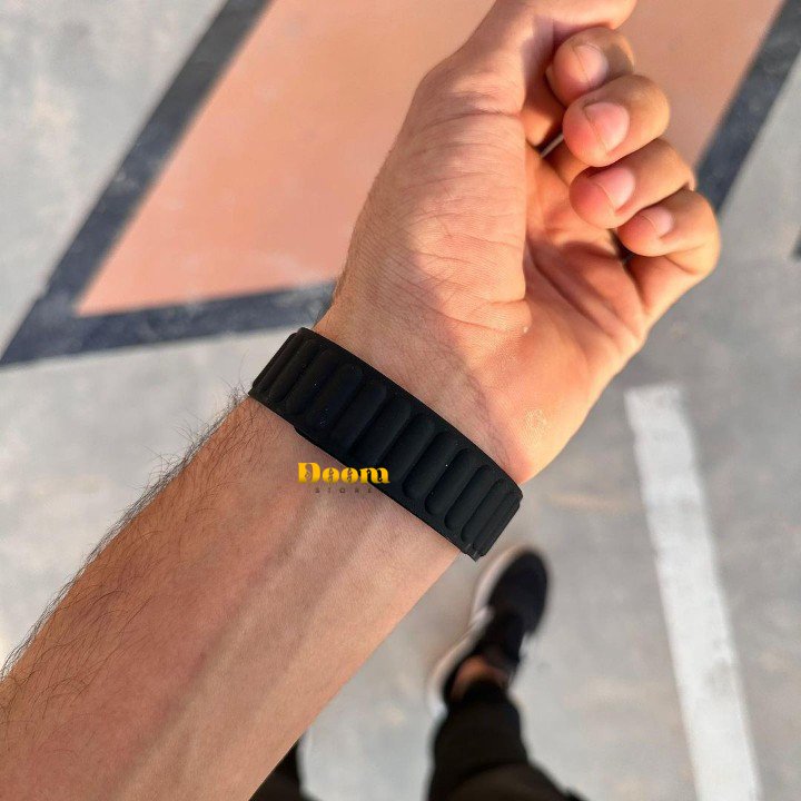 magnetic silicone watch band in new colours