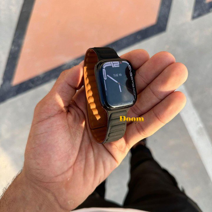 magnetic silicone watch band in new colours