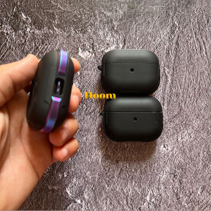 Colored frame airpods defense cover
