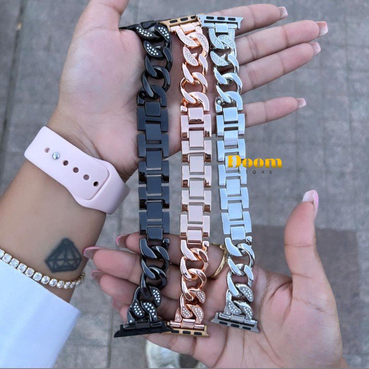 metal like bracelet Apple Watch strap
