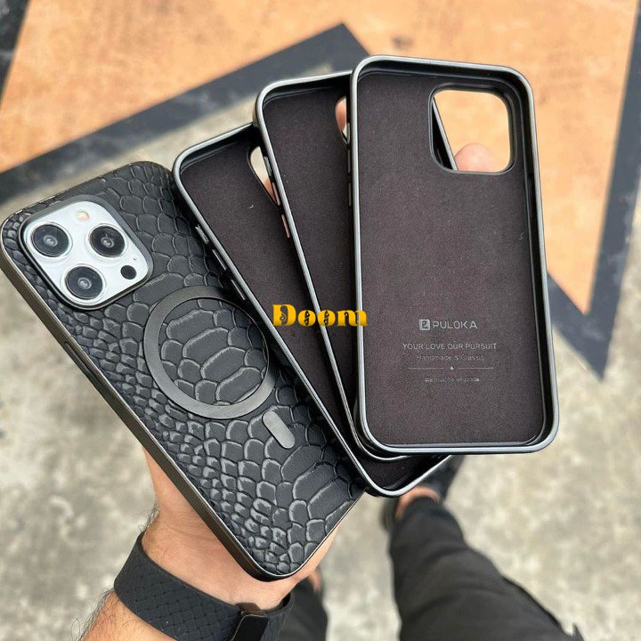 Original PALUKA leather magsafe case