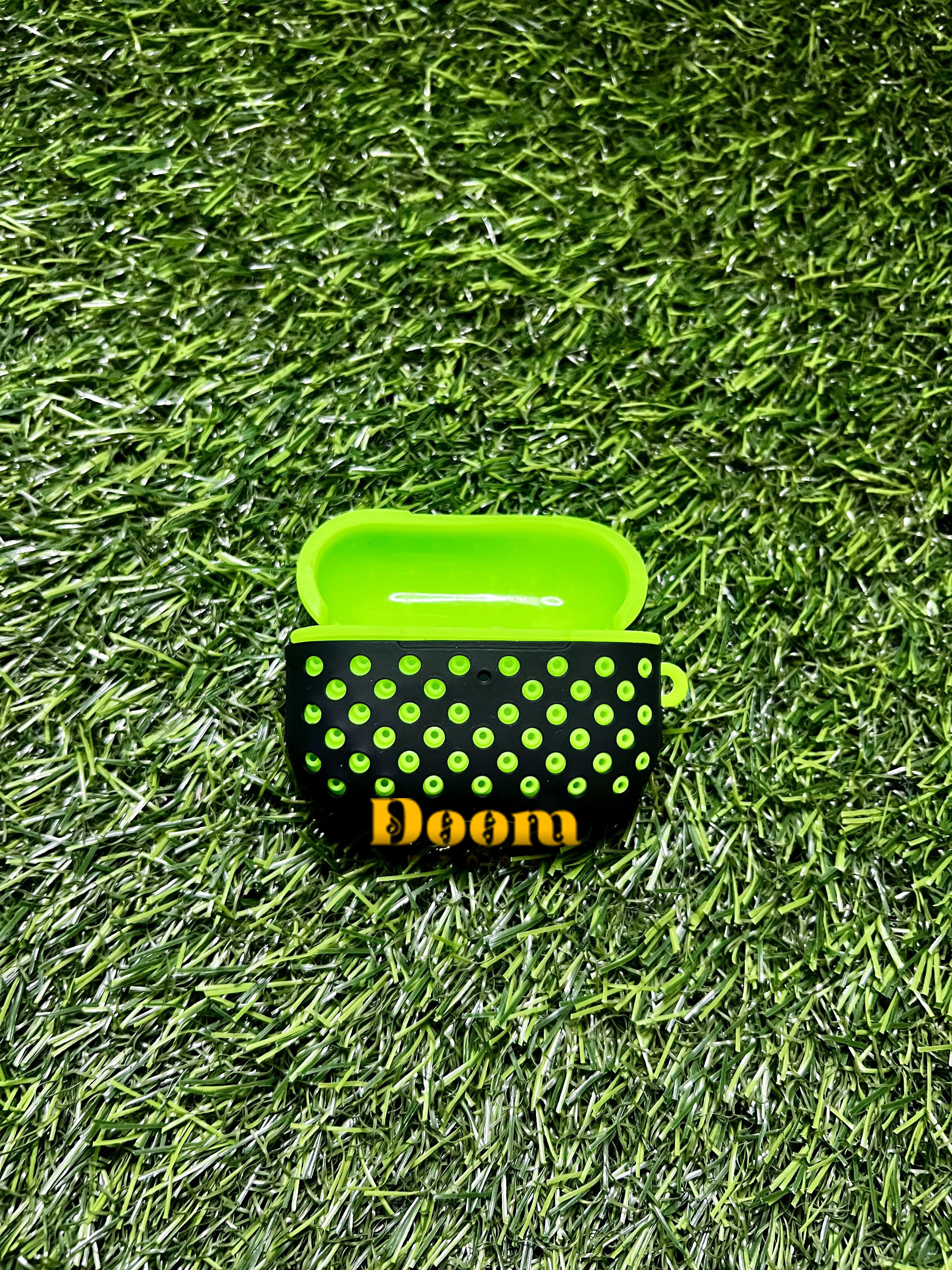 Silicone Case for Airpods Earphone Protector with Keychain