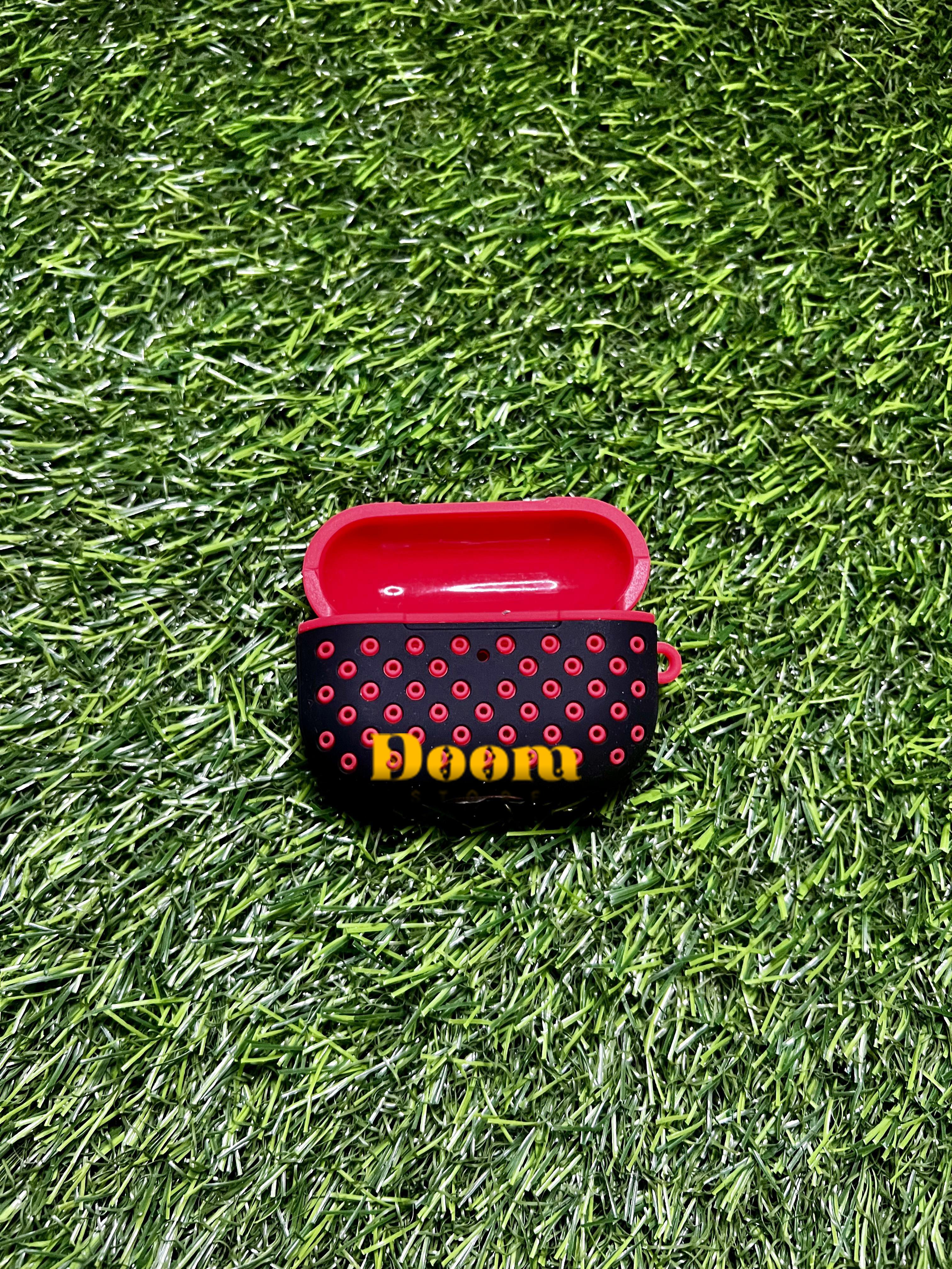 Silicone Case for Airpods Earphone Protector with Keychain