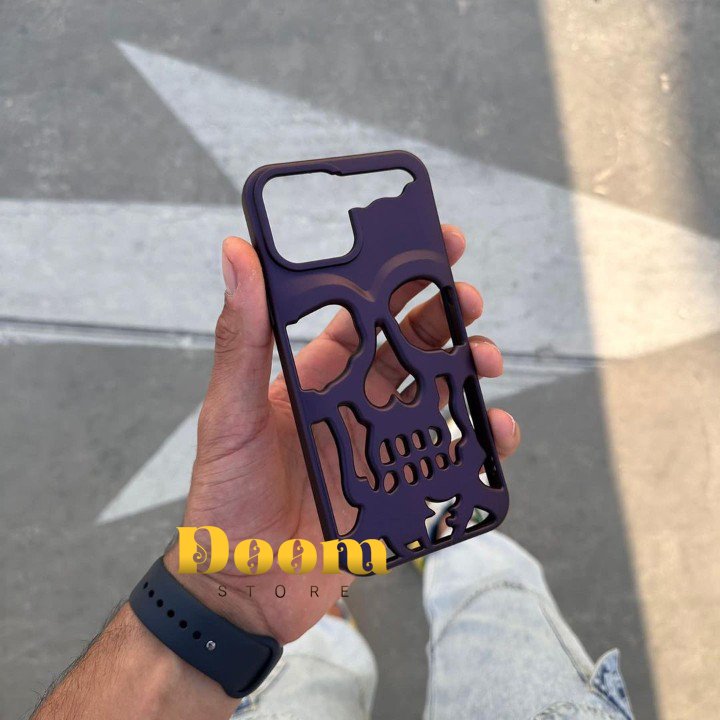 Soft shelled skull iPhone shock proof case