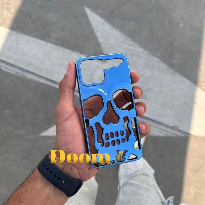 Soft shelled skull iPhone shock proof case